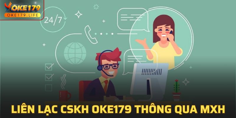 Kết nối với đội ngũ dịch vụ của hệ thống qua mạng xã hội